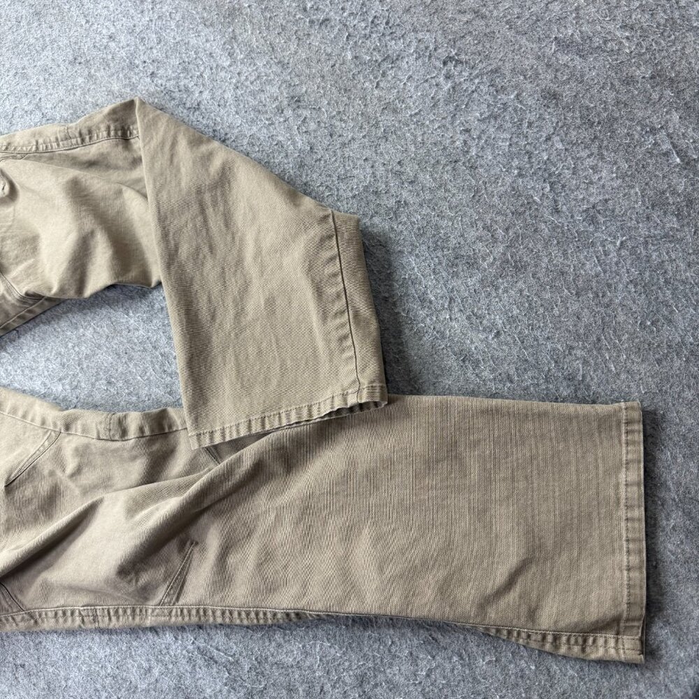 Kuhl 5-Pocket Pants Men 34 x 29* Beige Khaki Free Kanvus Jean Stretch Gusseted - Picture 2 of 16
